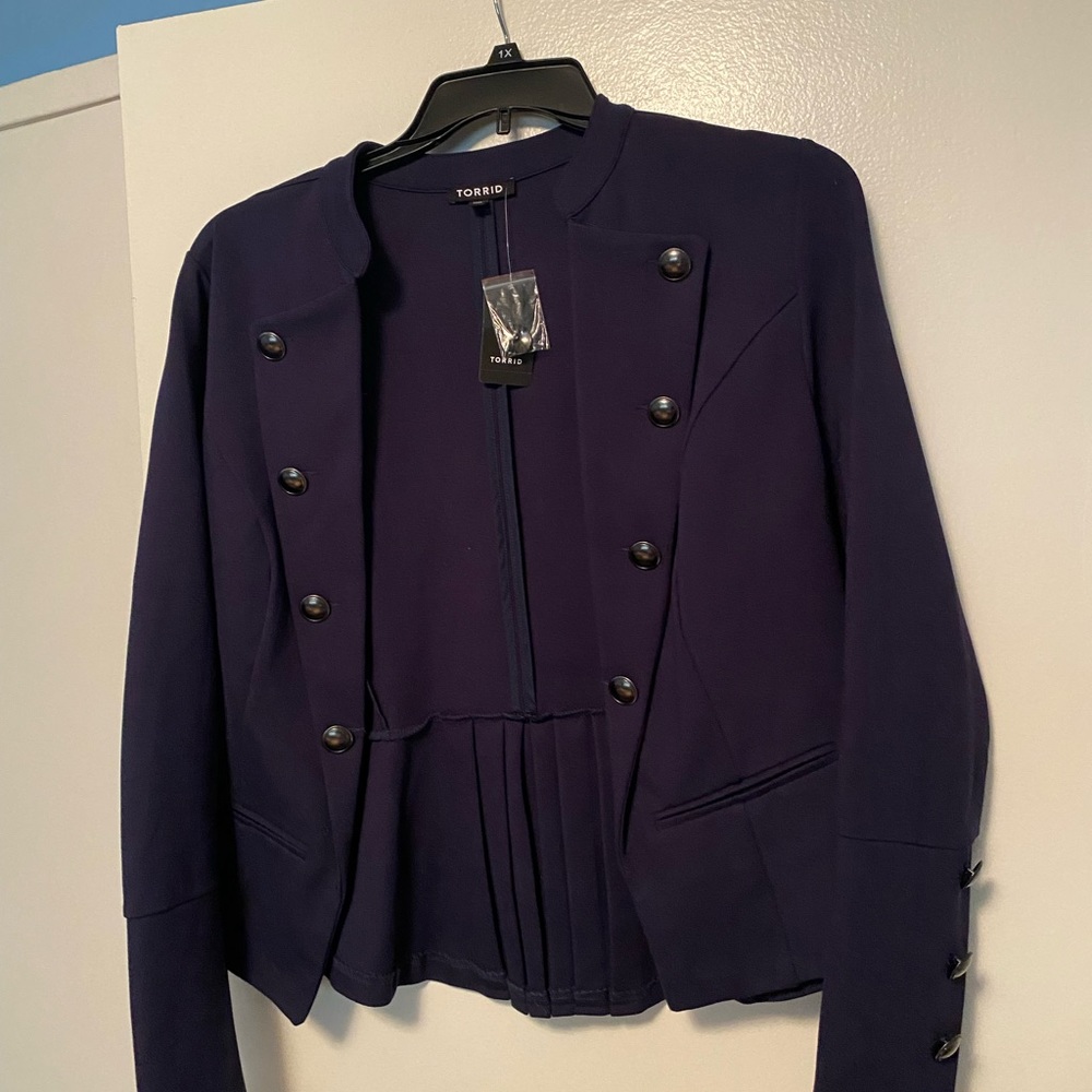 Blue Blazer from Torrid